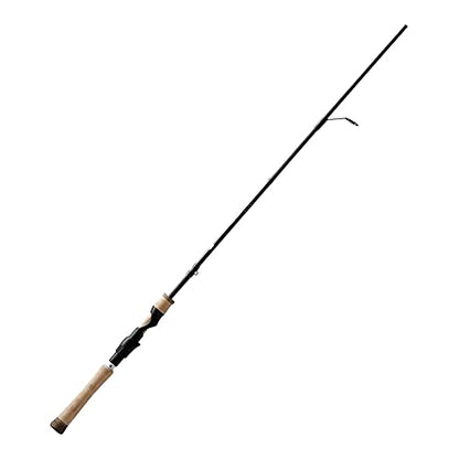 13 Fishing - Defy Silver - Spinning Fishing Rods - size: 6'6" L (Light) - 2 Piece Rod