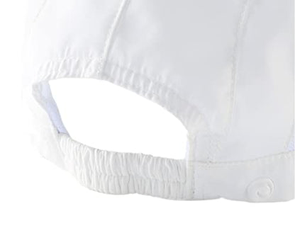 Connectyle Kids Sun Hat with Removable Neck Flap UPF 50+ Sun Protection Baseball Cap Summer Beach Sun Hats 3-6 Years - color: White