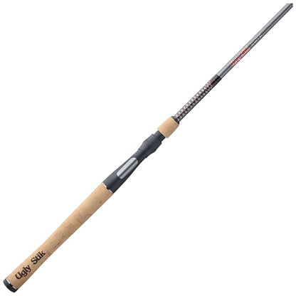 Ugly Stik Elite Spinning Fishing Rod - size: 7' - Medium Light - 1pc, style: New Model