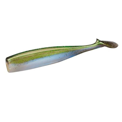 Lunker City Fishing Shaker 3.25" Swimbait Soft Plastic Bass Walleye Lure Saltwater Swimming Tail Action Pike Swim Bait, 7 Per Bag, Made in The USA - color: 116 Smelt