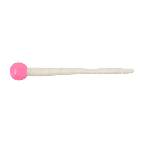Berkley PowerBait Floating Mice Tails Fishing Soft Bait (1) - color: Bubblegum/White, size: 3"