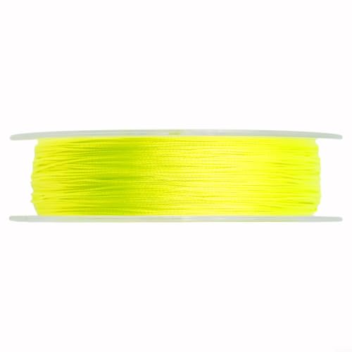 for Braided Fly Line Backing 50m Dacron Fishing Leader with Loop for Trout Bass Salmon Freshwater Saltwater Anglers Strong Low Stretch - size: F