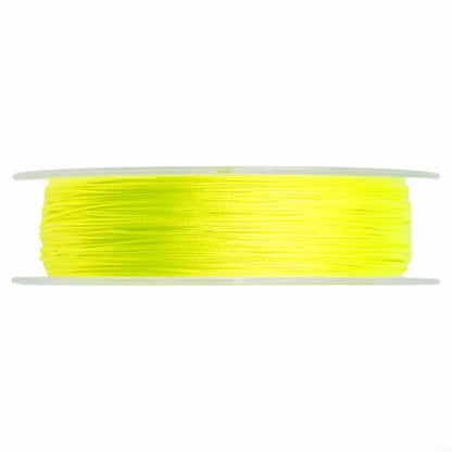 for Braided Fly Line Backing 50m Dacron Fishing Leader with Loop for Trout Bass Salmon Freshwater Saltwater Anglers Strong Low Stretch - size: F