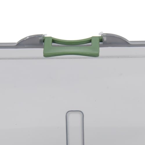 Fishing Tackle Box, Clear Water proof Storage Organizer for Hooks, Lures, Baits, Terminal Tackle and Small Fishing Accessories Use(4 Compartments) - size: 4 Compartments