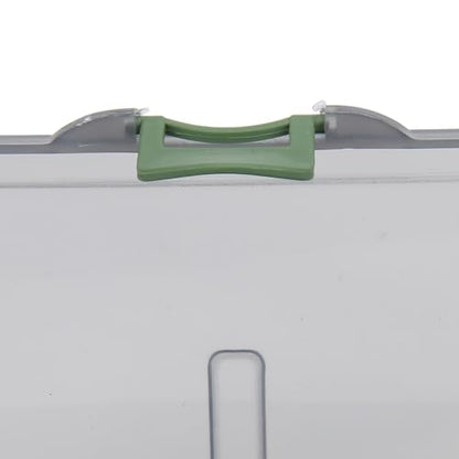 Fishing Tackle Box, Clear Water proof Storage Organizer for Hooks, Lures, Baits, Terminal Tackle and Small Fishing Accessories Use(4 Compartments) - size: 4 Compartments
