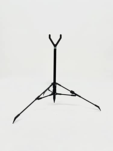 FISHIN' STIX All Terrain Combo - Includes 30" Rod Holder and All Terrain Stand Tripod - style: Black