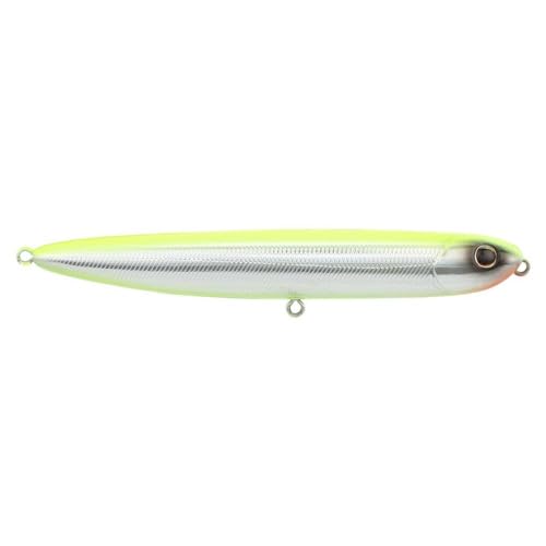 Berkley Berkley Drift Walker Saltwater - color: Chrome/Chartreuse, size: 4 3/10in - 1/2 oz