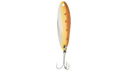Acme Kastmaster Fishing Lure Hammered Gold 1 Oz - color: Brown Trout, size: 1/4 oz.