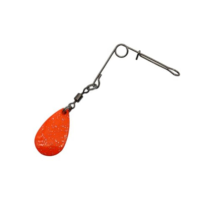 Fishing Spinner Blades Spinnerbait Smooth Nickel Spoons Rigs Fishing Spoons Lures Beetle Spins Pan Fish Bass Fishing Lures Accessories - color: Coated water-10pcs