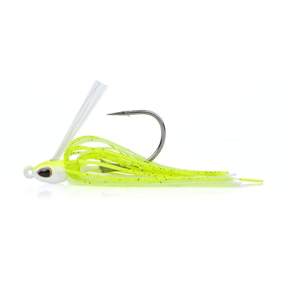 Berkley Swim Fishing Jigs - color: Crystal Chartreuse, size: 3/8 oz - 4/0 Hook Size