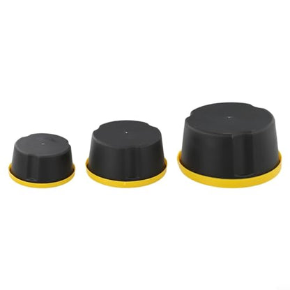 Earthworm Storage Box, With Breather Holes, For Live Bait, Portable PP Fishing Tackle Container to Keep Worms Fresh And Active, Waterproof Bait Holder, For(Yellow)