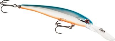 Band-It B-Shad Multi-Species Minnow Jerkbait Fishing Lure, Fishing Accessories, 3.5", 1/3 oz, Chrome Blue Back, (BDTB-SHAD32)
