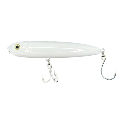 X-Walk™ Topwater Lure - color: White, size: 6" | 2oz