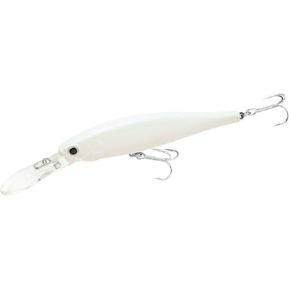 LUCKY CRAFT Pointer 100DD-S, Saltwater Surf Fishing Lures, Jerkbait, Halibut, Surf Perch, Calico Bass, White Seabass, Striped Bass, Sinking, Fishing Gear - color: 711 Super Glow Cherry Berry