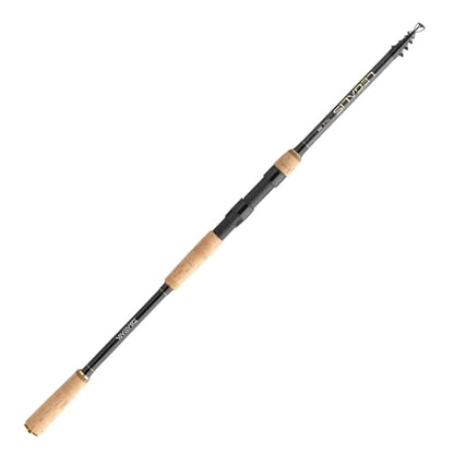 DAIWA Legalis Tele Spin, Length 2.70m / 8.86 Feet, Casting Weight: 0.35–1.76 oz, Telescopic Spinning Fishing Rod