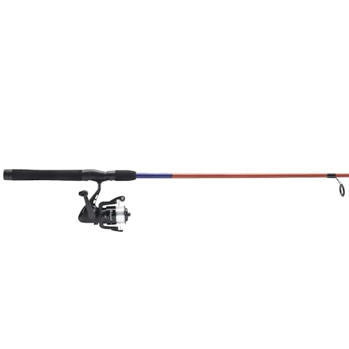 Shakespeare Catch More Fish Spinning Reel and Fishing Rod Combo with Kit - color: Bass, style: 2024 Model