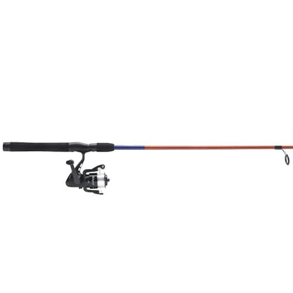 Shakespeare Catch More Fish Spinning Reel and Fishing Rod Combo with Kit - color: Bass, style: 2024 Model