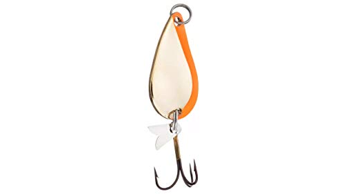 Acme Tackle - K.O. Wobbler - color: Gold Fluorescent Stripe, size: 1/2 ounce