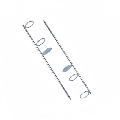 Stainless Steel Fishing Rod Holder Ground Spike for Riverbank and Shore Fishing - Tool-Free Anchor