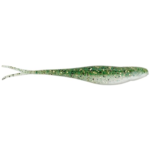Strike King 3X Z Too Soft Jerkbait Fishing Lure, 5", Salt-Impregnated - color: Baby Bass, size: 5"