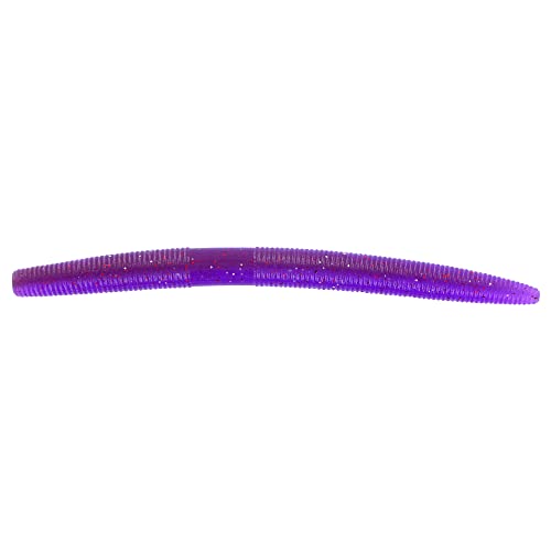 Yamamoto 5" Senko Soft Stick Bait, 10-Pack, Bass Fishing Soft Plastic Lure, Multiple Colors - color: BROWN PURPLE LAMINATE