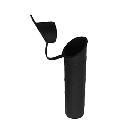 Amagogo Boat Fishing Rod Holder, Black Plastic, Fishing Rod Holders, Rod Holder, Fishing, Middle height: 19.5cm/7.68inch, Outer diameter: 4.84cm/1.91inch, Inner diameter: 4.2cm/1.65inch