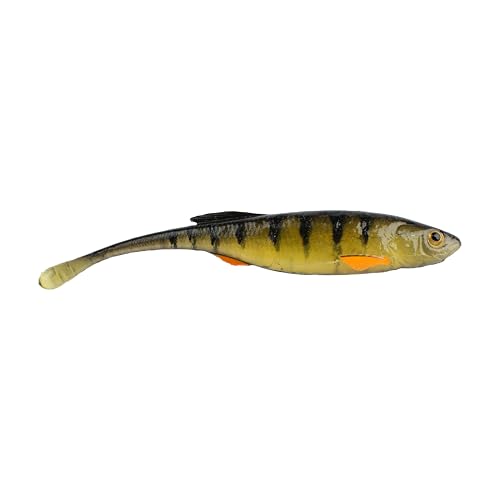 Berkley PowerBait Drip Minnow Fishing Soft Bait - color: Ghost Perch, size: 5"