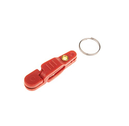 10 Pcs Heavy Tension Snap Release Clips for Weight Planer Board, Downriggers Outrigger Release Clips for Offshore Fishing - color: Red