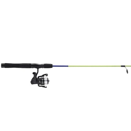 Shakespeare Catch More Fish Spinning Reel and Fishing Rod Combo with Kit - color: Lake/Pond - Yellow, style: 2024 Model