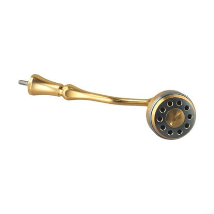 Aluminum Alloy Reel Handle Replacement With Round Knob For Most Fishing Reels, Long Lever Design For Better Control(M) - size: M