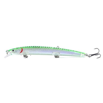 12PCS Saltwater Fishing Lures Set - Crankbaits and Jerkbaits13.5cm-15.5g-6#Hook