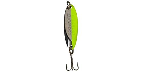 Acme Kastmaster Fishing Lure Hammered Gold 1 Oz - color: Chrome Chartreuse, size: 1/2 oz.