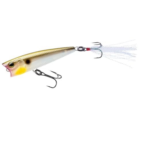 Yo-Zuri 3DB Popper, Floating, 3 Inch, 75mm, Gizzard Shad - color: Gizzard Shad