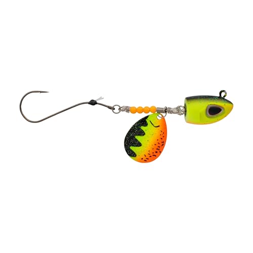 Berkley Bladed Rawler Jig - color: Hot Chub, size: 3/4 oz - 1/0 Hook Size