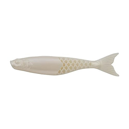 Berkley PowerBait PowerStinger Fishing Soft Bait - color: Pearl White, size: 4 1/4"