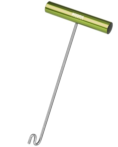 Booms Fishing R08 Fishing Hook Remover Tools Saltwater Dehooker Shark Hook Remover 10 inches - color: Green