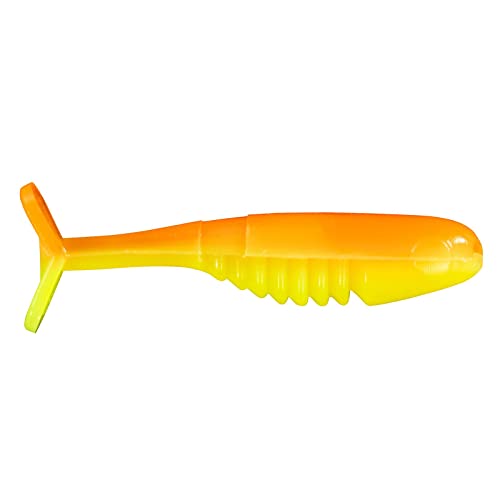 Bobby Garland Itty Bit Slab Huntr Natural Minnow Shape Ribbed Fishing Lure, 1 Inch, 1/4 Ounce - color: Mud Dauber