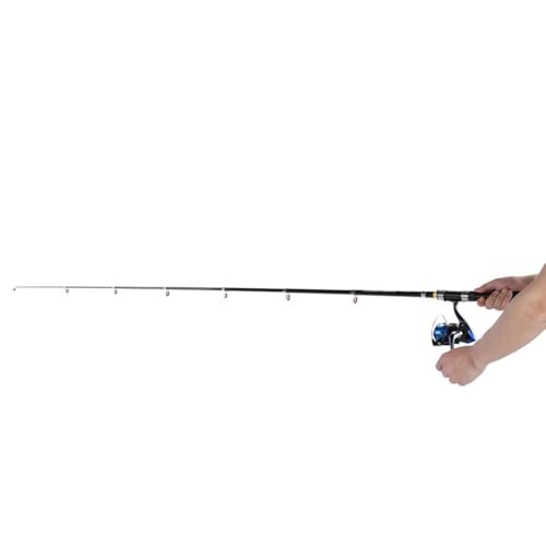 Telescopic Fishing Rod Mini Sea and Ice Fishing Pole Universal Portable Short Pole Ice Fishing Rod Tools for Saltwater Freshwater - size: 1.7m