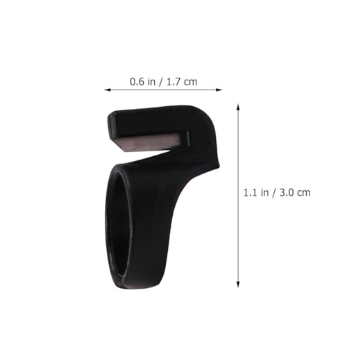 Uonlytech 20Pcs Sewing Thread Cutter Rings Finger Ring Thread Cutting Tool Lightweight Plastic Yarn Cutters for Hand Sewing Embroidery Fishing Line