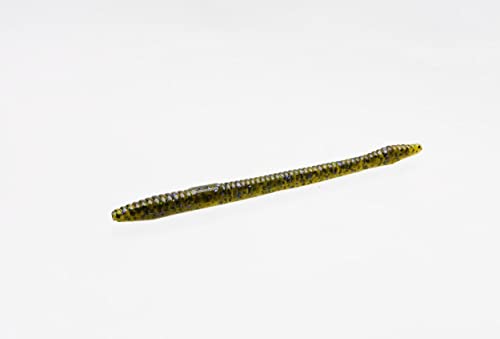Zoom Bait Finesse Worm Bait-Pack of 20 - color: Watermelon Candy