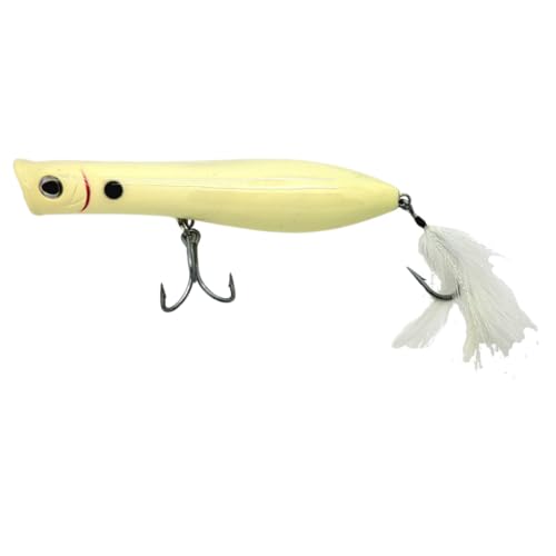 Tsunami TSTP5XD-212 Talkin Pencil Popper 5" XD Distance Lure Bone White