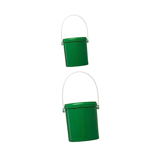 2pcs Worm Bucket Live Bait Bucket Worm Lures Container Containers with Lids Container with Lid Worm Bait Holder Minnow Bucket Fishing Bait Bucket Living Body Plastic Bait Box