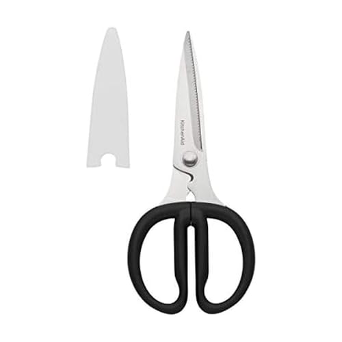 KitchenAid KQ351OHOBA Universal Stainless Steel Shears, Utility, Black - color: Onyx, size: 1 Pack