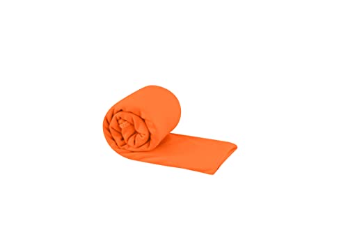 Sea to Summit Portable Pocket Towel for Camping, Gym, and Travel - color: Outback Orange, style: Small
