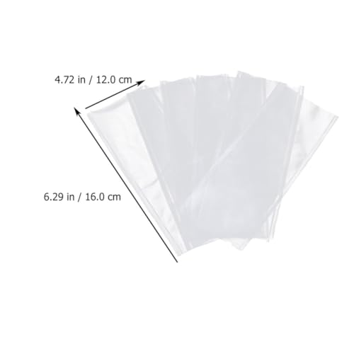 ARTIBETTER 50pcs Fishing Bait Bags Water Soluble Bait Holder 12x16cm Mesh Storage Container for Live and Fishing Accessories