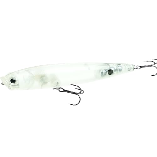 LUCKY CRAFT Gunfish 115NF Top Water Bass Fishing Lures, 4.5” Floating Lure with Cupped Mouth, Freshwater Trout and Bass Lures Fishing Gear, Accessories for Tackle Box - color: 292 Lake Murray Clear