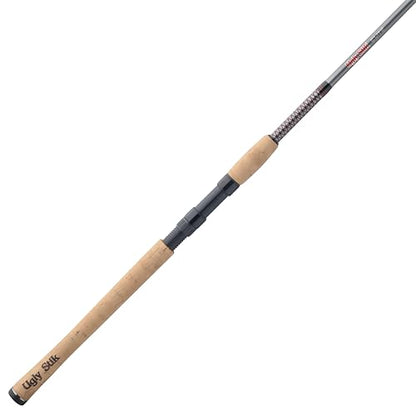Ugly Stik Elite Salmon/Steelhead Spinning Fishing Rod - size: 8'6" - Heavy - 2pc, style: New Model