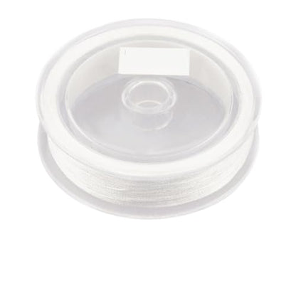Fly Fishing Backing Line 50M/50Yards 20LB/30LB 8 Strands Polyester Braided Rope Strong Wire Accessories - color: WHITE, size: 50M 20LB