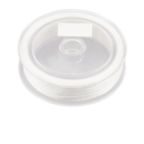 Fly Fishing Backing Line 50M/50Yards 20LB/30LB 8 Strands Polyester Braided Rope Strong Wire Accessories - color: WHITE, size: 50M 30LB