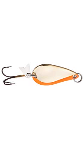 Acme Tackle - K.O. Wobbler - color: Gold Fluorescent Stripe, size: 1/2 ounce
